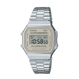 RELOJ CASIO VINTAGE A168WA-8AYDF -GRIS