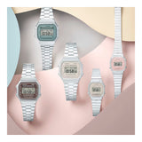 RELOJ CASIO VINTAGE A168WA-8AYDF -GRIS