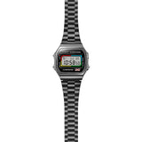 RELOJ CASIO VINTAGE A168WEUC-1ADR -GRIS