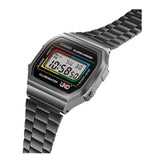 RELOJ CASIO VINTAGE A168WEUC-1ADR -GRIS
