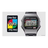 RELOJ CASIO VINTAGE A168WEUC-1ADR -GRIS