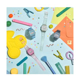 RELOJ CASIO F-91WS-4DF -ROSADO