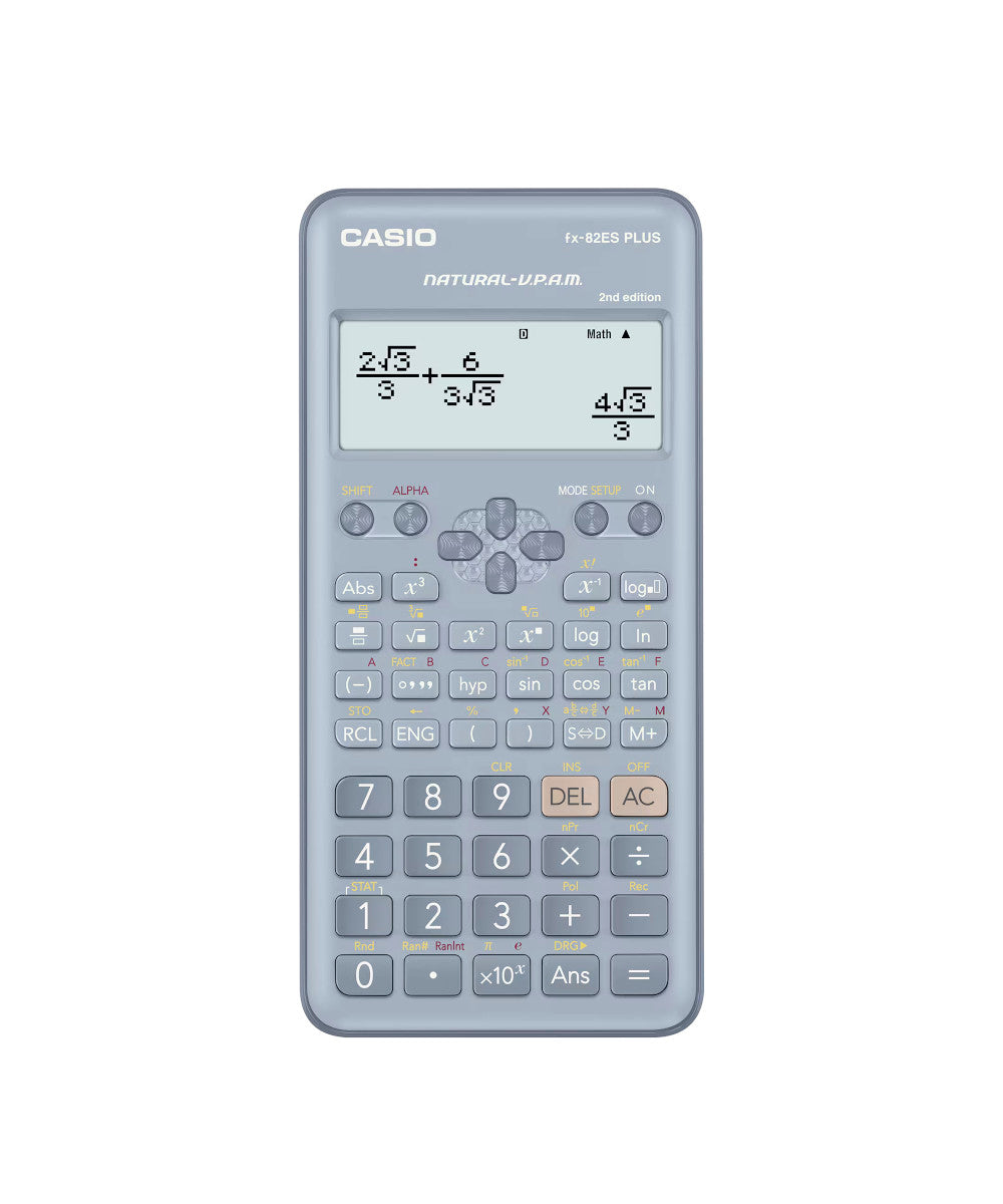 CALCULADORA CASIO ESCUELA Y UNIVERSIDAD FX-82ESPLUS-2BUWDT