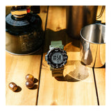 RELOJ PARA HOMBRE CASIO PROTREK PRW-35Y-3BDR -VERDE