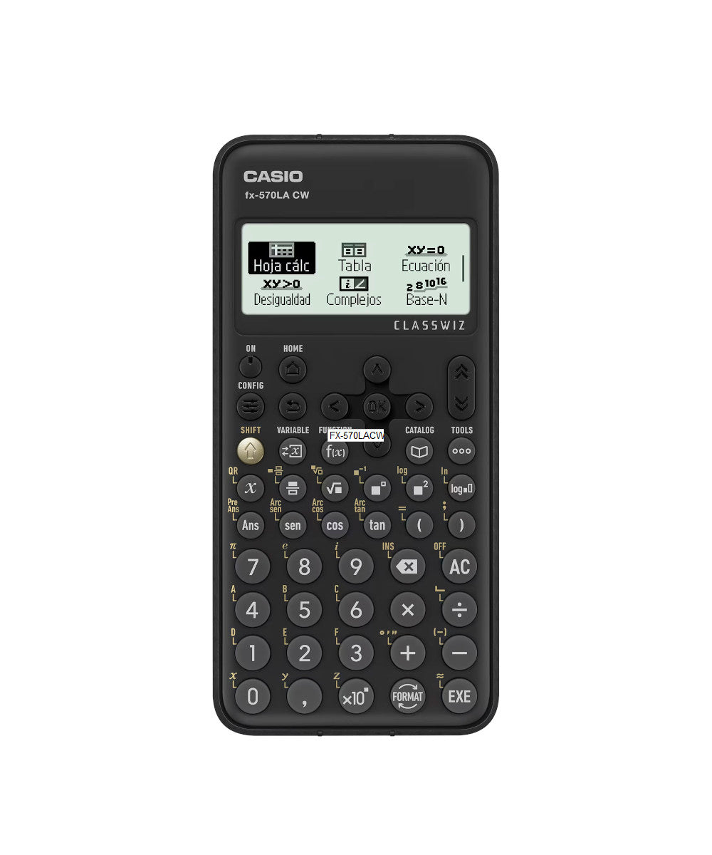 CALCULADORA CASIO ESCUELA Y UNIVERSIDAD FX-570LACW-W-DT