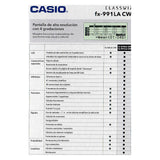CALCULADORA CASIO ESCUELA Y UNIVERSIDAD FX-991LACW-W-DT -NEGRA