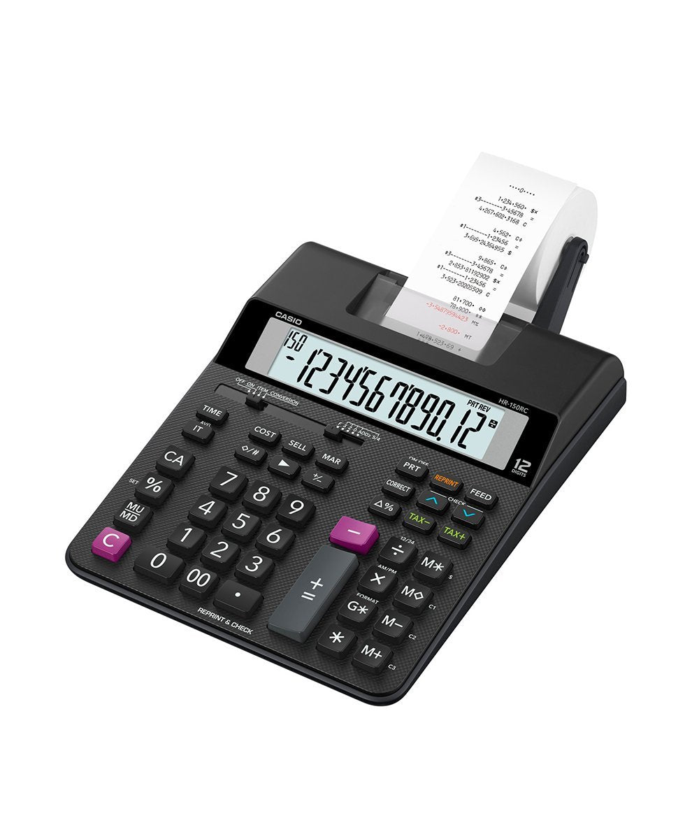 CALCULADORA CASIO - OFICINA HR-150RC | TIENDASCASIO.CTOF.CO  | COLOMBIA |