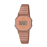 RELOJ CASIO VINTAGE LA-11WR-5ADF -ROSADO
