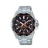 RELOJ PARA HOMBRE CASIO MTD-1069D-1A3VDF -PLATEADO