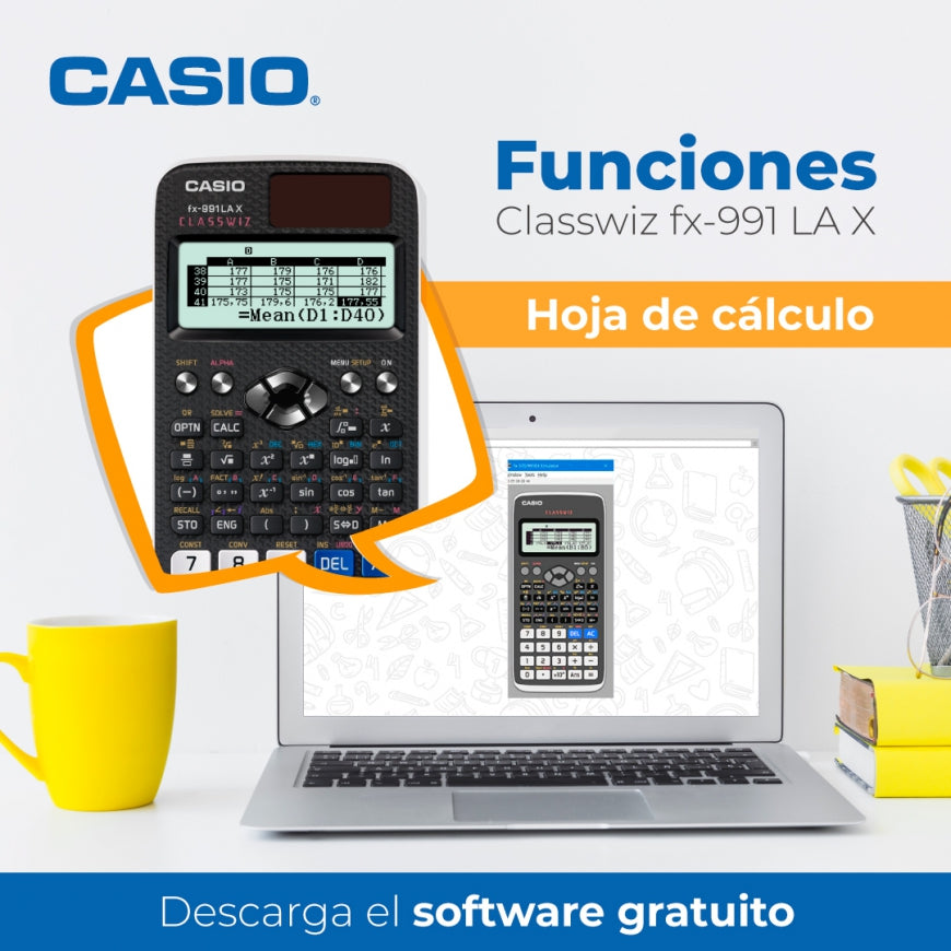 EMULADOR DE CASIO CLASSWIZ FX-991 LA X