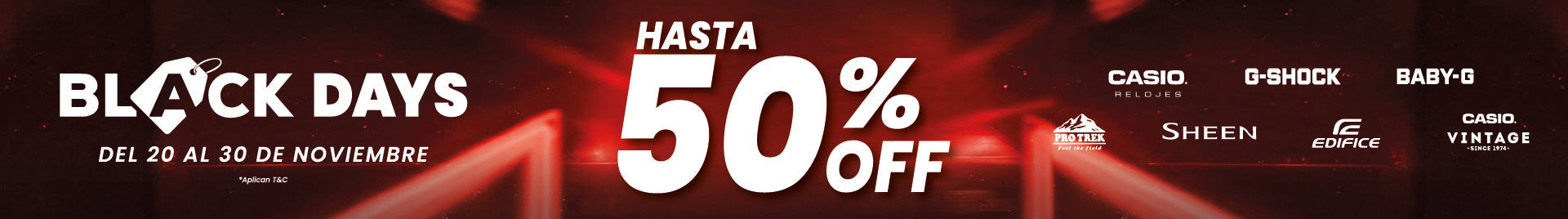 BLACK FRIDAY CASIO