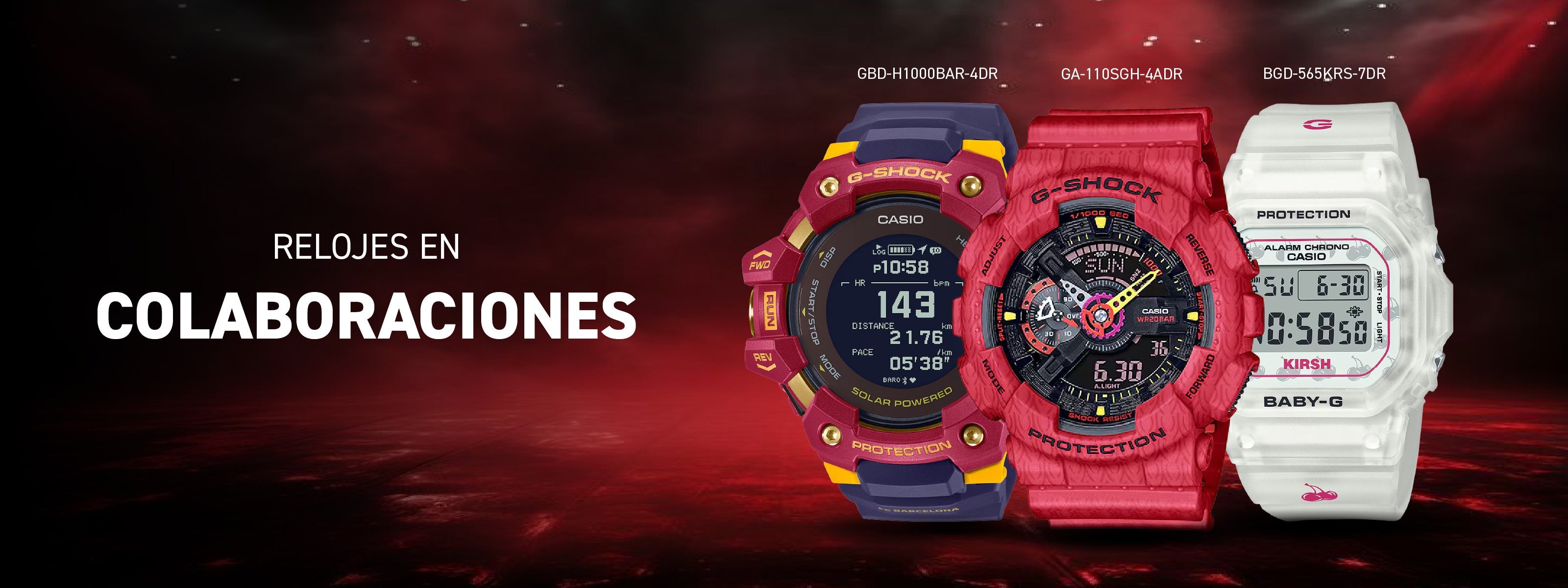 G-SHOCK COLABORACIONES