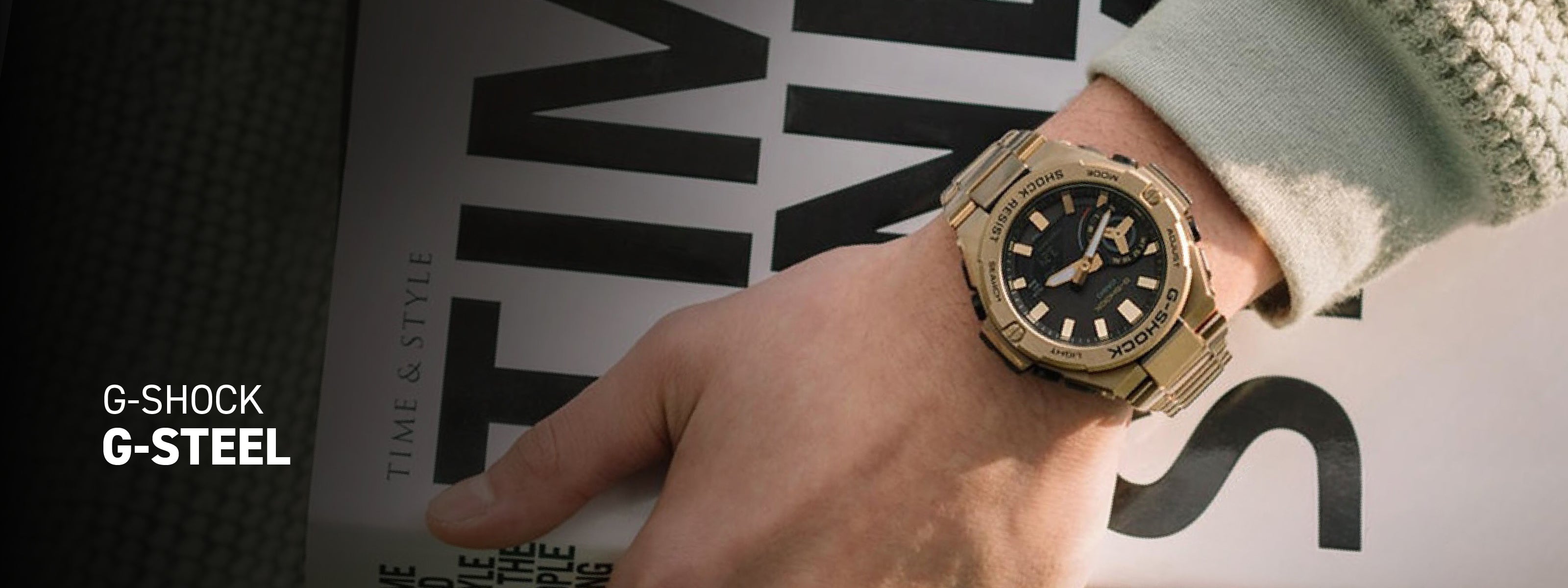 Reloj Casio hombre original G Steel