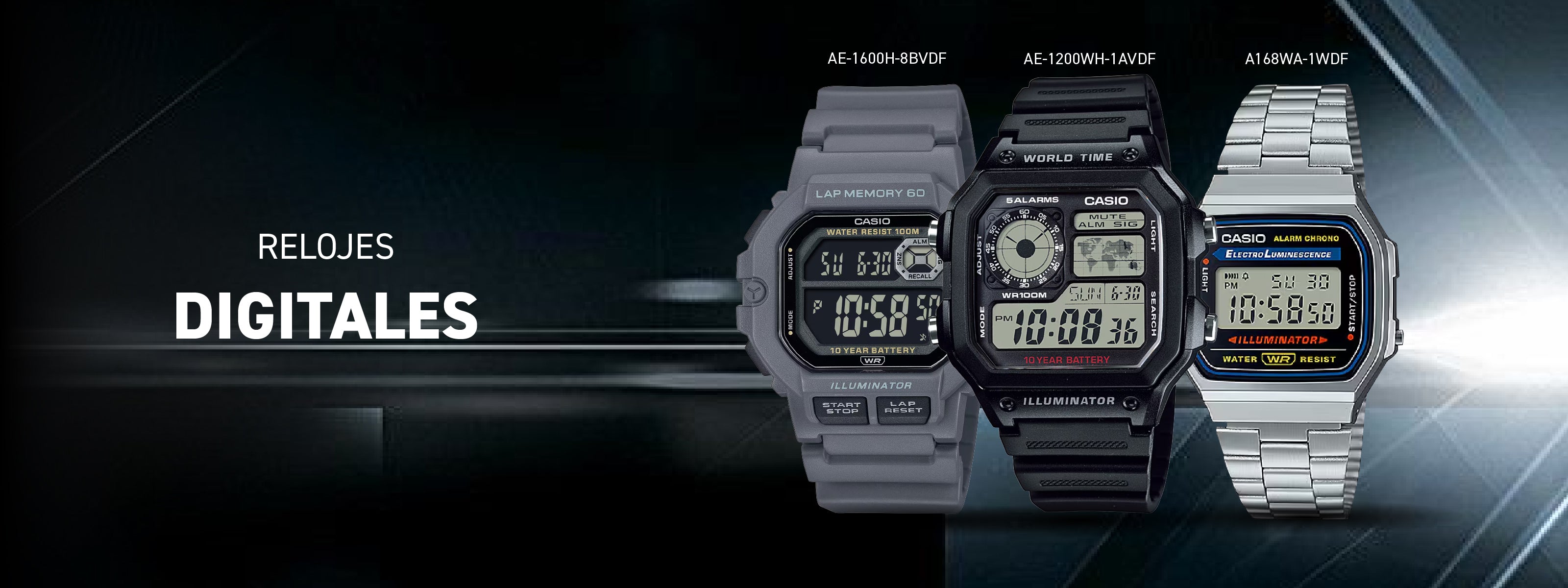 Relojes Digitales Casio