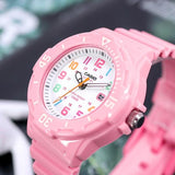 RELOJ PARA MUJER CASIO LRW-200H-4B2VDF -ROSADO