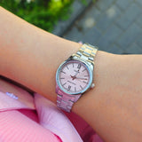 RELOJ PARA MUJER CASIO LTP-V005D-4B2UDF -ROSADO
