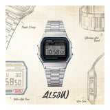 RELOJ CASIO VINTAGE A158WA-1DF-PLATEADO