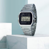 RELOJ CASIO VINTAGE A158WEA-1DF - NEGRO