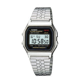 RELOJ CASIO VINTAGE A159WN-1DF -NEGRO