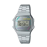 RELOJ CASIO VINTAGE A168WEPC-7ADR - BLANCO