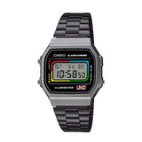 RELOJ CASIO VINTAGE A168WEUC-1ADR -GRIS