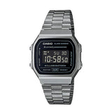 RELOJ CASIO VINATGE A168WGG-1BDF -  NEGRO