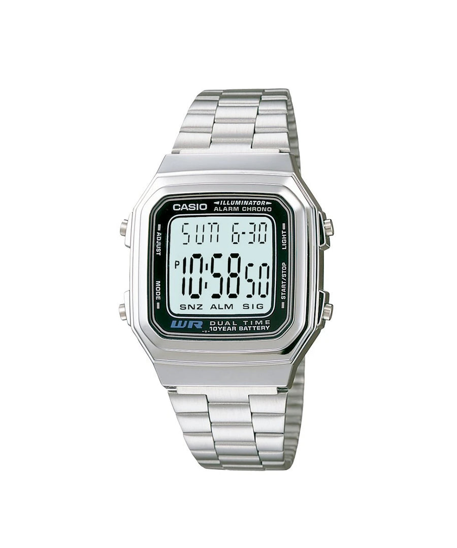 RELOJ CASIO VINTAGE A178WA-1ADF -NEGRO - Tiendas Casio TITEC