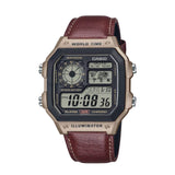 RELOJ PARA HOMBRE CASIO AE-1200WHL-5AVDF -CAFÉ