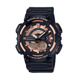 RELOJ PARA HOMBRE CASIO AEQ-110W-1A3VDF -NEGRO
