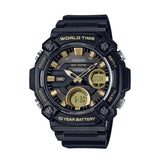 RELOJ PARA HOMBRE CASIO AEQ-120W-9AVDF -NEGRO