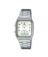 RELOJ CASIO VINTAGE AQ-230A-7BMQ -PLATEADO - Tiendas Casio TITEC