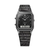 RELOJ CASIO VINTAGE AQ-230EBLT-1ADR - NEGRO