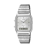 RELOJ CASIO VINTAGE AQ-230ELT-7ADR - BLANCO