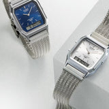 RELOJ CASIO VINTAGE AQ-230EM-7ADF - BLANCO