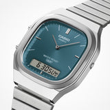 RELOJ PARA MUJER CASIO AQ-240E-3ADF - VERDE