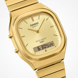 RELOJ PARA MUJER CASIO AQ-240EG-9ADF - DORADO