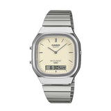 RELOJ CASIO VINTAGE AQ-240E-7A2DF - BLANCO