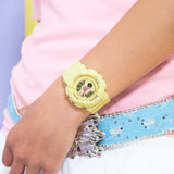 RELOJ PARA MUJER CASIO BABY-G BA-110AH-9ADR - AMARILLO