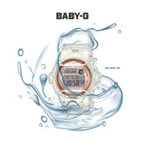 RELOJ PARA MUJER CASIO BABY-G BG-169G-7BDR -BLANCO