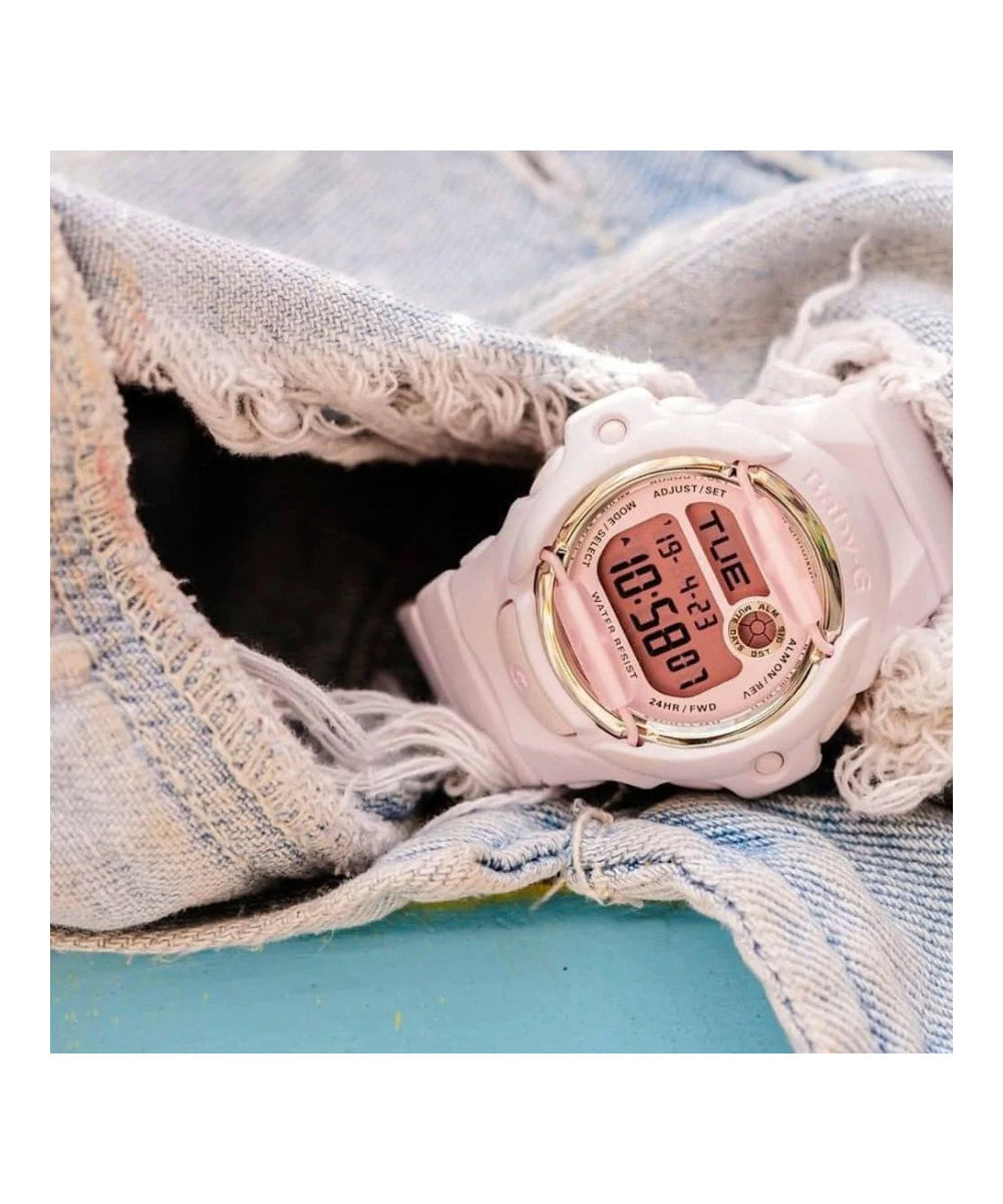 RELOJ PARA MUJER CASIO BABY-G BG-169M-4DR -ROSADO - Tiendas Casio TITEC