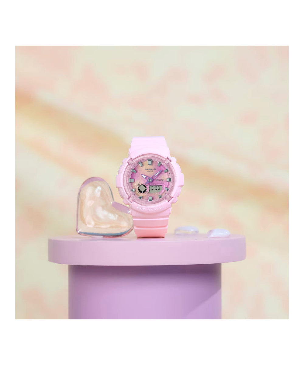 RELOJ PARA MUJER CASIO BABY-G BGA-280TD-4ADR -ROSADO - Tiendas Casio TITEC