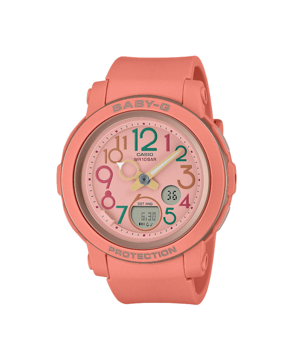 RELOJ PARA MUJER CASIO BABY-G BGA-290PA-4ADR -ROSADO - Tiendas Casio TITEC