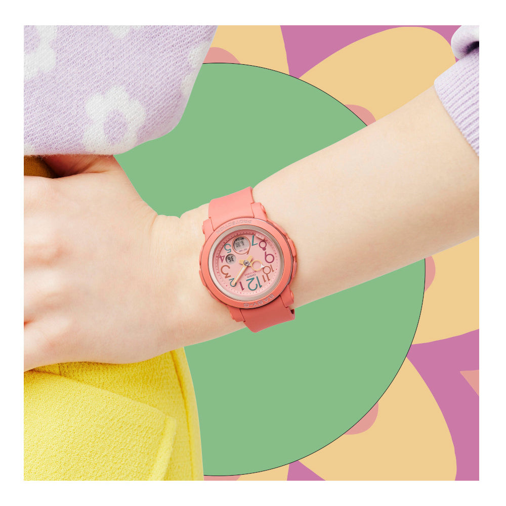 RELOJ PARA MUJER CASIO BABY-G BGA-290PA-4ADR -ROSADO - Tiendas Casio TITEC