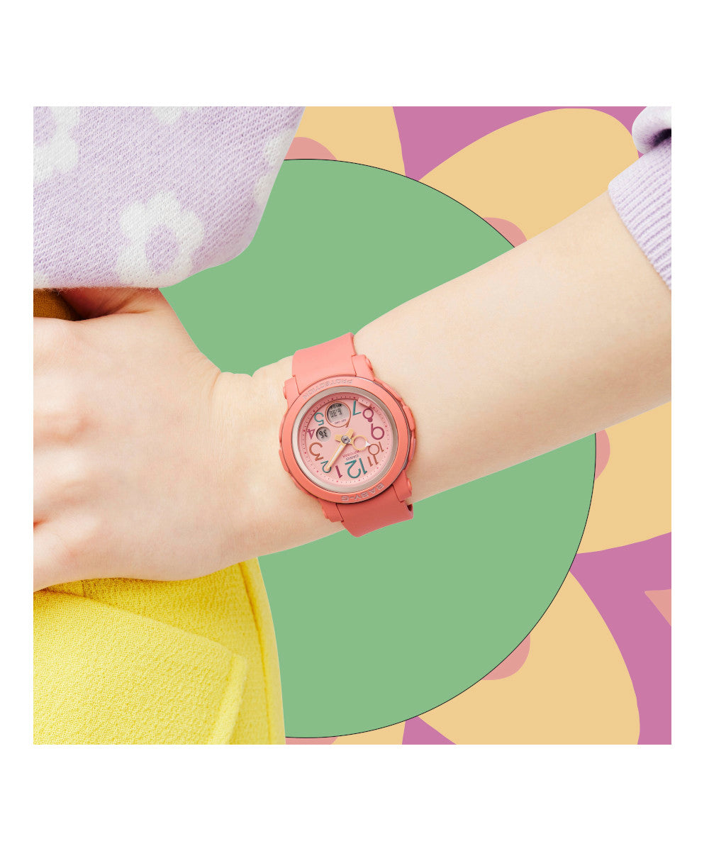 RELOJ PARA MUJER CASIO BABY-G BGA-290PA-4ADR -ROSADO - Tiendas Casio TITEC