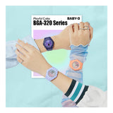 RELOJ PARA MUJER CASIO BABY-G BGA-320-2A1DR -AZUL