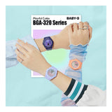 RELOJ PARA MUJER CASIO BABY-G BGA-320-2ADR -AZUL