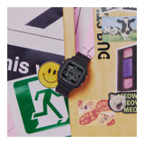 RELOJ PARA MUJER CASIO BABY-G BGD-10-1DR -NEGRO