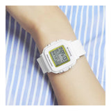 RELOJ PARA MUJER CASIO BABY-G BGD-10K-7DR -BLANCO