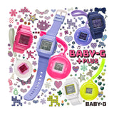 RELOJ PARA MUJER CASIO BABY-G BGD-10K-7DR -BLANCO