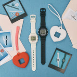 RELOJ PARA MUJER CASIO BABY-G BGD-10KH-7DR  - BLANCO